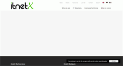 Desktop Screenshot of itnetx.ch